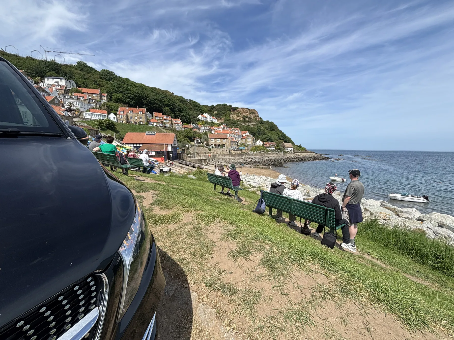 The Yorkshire coast at Runswick Bay